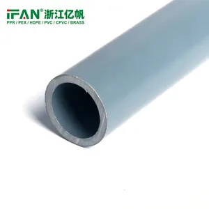 IFAN Pemasok Pabrik Cina CPVC SCH 80 Pipa Plastik Air 1/2 Inci Pipa Irigasi PVC 2 Inci Pipa PVC Tabung