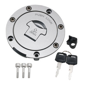 Bouchon de réservoir d'essence pour moto, noir, de haute qualité, pour Honda, CB-1, CB400F, CB400, CB400SF, VTEC 2, 3, 4 CB600F, HORNET CB1000, <span class=keywords><strong>CB1300</strong></span> - Product Image 2