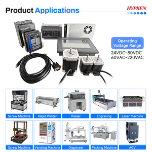 전원 공급 장치 및 Mach3 모션 컨트롤 레이저 절단 조각이있는 하이브리드 스테퍼 모터 Nema 34 DM860 드라이브 키트 <span class=keywords><strong>4</strong></span> 축 - Product Image 6