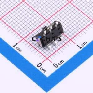 SS-2235S-H2.0 Slide Switch SMD Switch Single Pole Double Throw Rectangle Pin Header SMD Tab Vertical Mount - Product Image 2