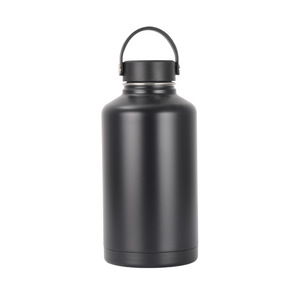 Botella de agua de frasco de viaje de 64 oz con aislamiento grande de metal de acero inoxidable de medio galón - Product Image 1