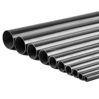 OEM Carbon Fiber Buis Carbon Fiber Pijpfitting Carbon Fiber Intercooler Piping Telescopische Carbon Fiber Pijp Verlengbare Pijp