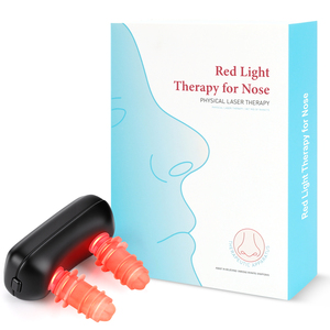 Strumento Portatile Uoyo per <span class=keywords><strong>Fisioterapia</strong></span> Nasale con Luce Rossa 650nm in Materiale PC - Anti-Gonfiore, Stimola il Flusso Sanguigno, Allevia il Nasale - Product Image 1