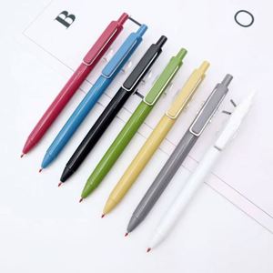 Assorted Black <b>Retractable</b> Plastic Gel <b>Pens</b> 0.5Mm Fine Point Smooth Office School Daily Writing Stationery Supplies - Product Image 1