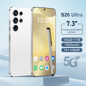 2025 New Arrival S26 Siêu 16GB + 1Tb <span class=keywords><strong>Android</strong></span> 14 Mở Khóa Điện Thoại Thông Minh Deca Core CPU Toàn Cầu Phiên Bản Điện Thoại Di Động - Product Image 1