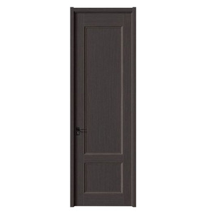 Puerta Interior Tradicional de MDF con Acabado en Color Madera, Operación Manual, Aislamiento Acústico, Puerta para Dormitorio - Product Image 2