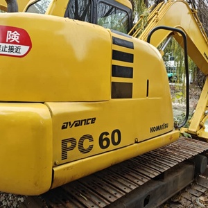 รถขุดไฮดรอลิกแบบตีนตะขาบ Komatsu PC60 มือสอง 6 ตัน สภาพ 90% ประหยัดน้ำมัน ทนทาน เหมาะสำหรับงานเกษตรและครัวเรือน - Product Image 5