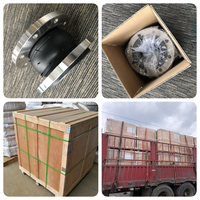 Fabricant OEM ODM Pn16 DN200 Joints de dilatation en caoutchouc à soufflet et bride en acier inoxydable