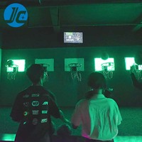 Matériel de PC de jeu de partie active d'équipement de jeu de panier de basket-ball d'intérieur électronique interactif pour l'utilisation d'aéroport