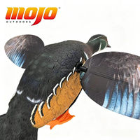 MOJO Outdoors ES Woody - Support motorisé à batterie, durable, léger et portable pour le montage sur poteau de leurres de chasse au canard Woody