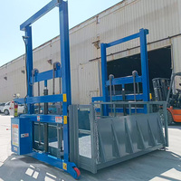 Petite plateforme élévatrice hydraulique électrique de 2-3 tonnes, équipement mobile spécifique au déchargement de conteneurs, machines et équipements industriels