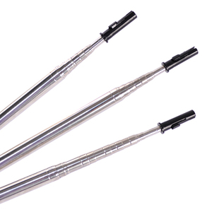 Tige télescopique en acier inoxydable de longueur personnalisée Couplage rapide Poteau de nettoyage jetable - Product Image 2