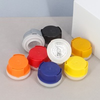 Precio de fábrica Color personalizado 32mm Aditivo de combustible Tapones de rosca de plástico de aceite de motor a prueba de niños para latas de aditivos de aerosol