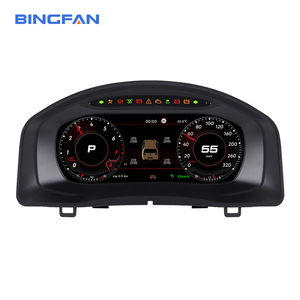 Écran numérique LCD de voiture de 10,25 pouces, système Linux, tableau de bord virtuel, panneau d'instruments pour <span class=keywords><strong>Volkswagen</strong></span> <span class=keywords><strong>Tiguan</strong></span> 2010-2017 - Product Image 2