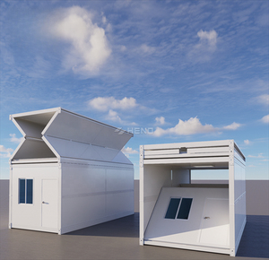 <span class=keywords><strong>Casa</strong></span>/Oficina Contenedor Móvil Plegable Modular Portátil de 20ft/40ft, Prefabricada y de Ensamblaje Rápido, en Venta en China - Product Image 1