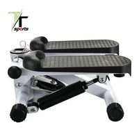 TTSPORTS Stepper multifonctionnel pour exercices aérobiques, mini-stepper elliptique, machine de marche et bandes de résistance