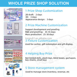 Smart Doll Verkaufs automat mit Qr-Code Kreditkarte Paypal Google Pay Apple Online Bezahlen Digital Wallet Payment Crane Claw Machine - Product Image 6