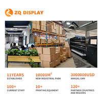Présentoir de comptoir pliable de haute qualité pour impression numérique, vente en gros, promotion en supermarché, table d'exposition, ABS PP