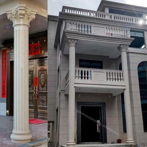 Vente chaude 30CM Diamètre <span class=keywords><strong>Béton</strong></span> Pilier <span class=keywords><strong>Moule</strong></span> En Plastique Colonne Moules pour Maison Ciment Décoratif Colonne Ronde Sculpture Pilier - Product Image 6