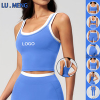 Vêtements pour femmes, vêtements de sport, pantalons de fitness slim fit, vêtements de sport athleisure, vêtements côtelés, haut de yoga color block, ensembles de yoga nude