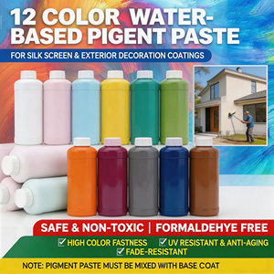 Pâte de teinture pour peinture au latex à base d'eau, respectueuse de l'environnement, pour bois, ciment et résine - Product Image 5