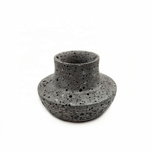 Portafiori in Travertino Personalizzato Nanwei Stone, Vaso Moderno da Tavolo <span class=keywords><strong>con</strong></span> Dimensioni e Colori Personalizzabili per Arredamento Casa - Product Image 1
