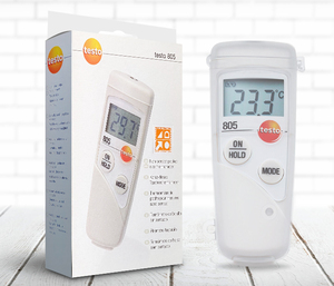 ชุดเทสโต้ 805 -เครื่องวัดอุณหภูมิอินฟราเรดพร้อมกล่องป้องกัน |   เครื่องวัดอุณหภูมิแบบไม่สัมผัส - Product Image 5