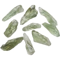 Pierre brute de prasiolite, améthyste verte de haute qualité, pierre brute, cristal minéral en vrac pour la découpe et la fabrication de bijoux, vente en gros
