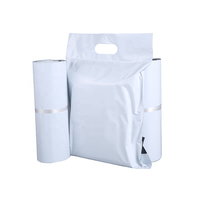 Sac de courrier portable en plastique Poly, personnalisé, avec poignée, pour la livraison, nouveauté,