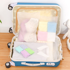 Travel Storage Bags Frosted Self Sealing Waterproof Rectangle Clothing Organizer Lightweight For Travel - Product Image 4