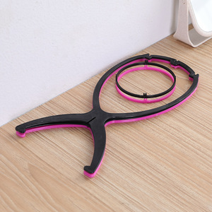 Wig Display Stand Plastic Portable Detachable Wig Holder For Women Hair <b>Accessories</b> - Product Image 3