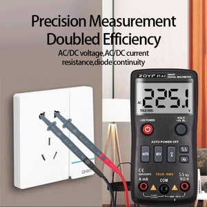เครื่องวัดมัลติมิเตอร์ดิจิตอลอัตโนมัติ ZOYI ZT-A2  4000 ค่า  วัดแรงดันไฟฟ้ากระแสสลับ/กระแสตรง  วัดกระแสไฟฟ้า  600V สูงสุด กระแสสลับ - Product Image 5