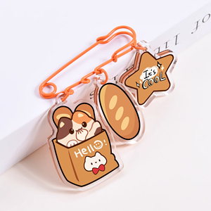 Llavero Magnético Acrílico Personalizado con Logotipo de <span class=keywords><strong>Anime</strong></span> para Parejas, para Mujer, Lindo Dibujo Animado, Impresión Digital, Regalo Promocional, Accesorios de Estilo Moderno - Product Image 2