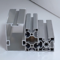Profilé d'extrusion en alliage d'aluminium série 6000 HXY 1515 2020 2040 GH-6000, anodisé, CNC, pliage d'angle, découpe, profilés carrés