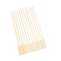 Brochettes jetables en fer de haute qualité pour barbecue, 25 cm