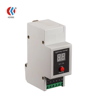 Compteur de coups de foudre numérique couleur blanche KERBS KLF-JSQ/01 – Comptage haute précision