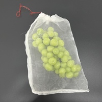 Herbruikbare Pe Net Kruidenierswinkel Guave Fruit Bescherming Zak Droog Fruit Verpakking Jute Fruitzak Met Anti-Insect & Bird Fly Features
