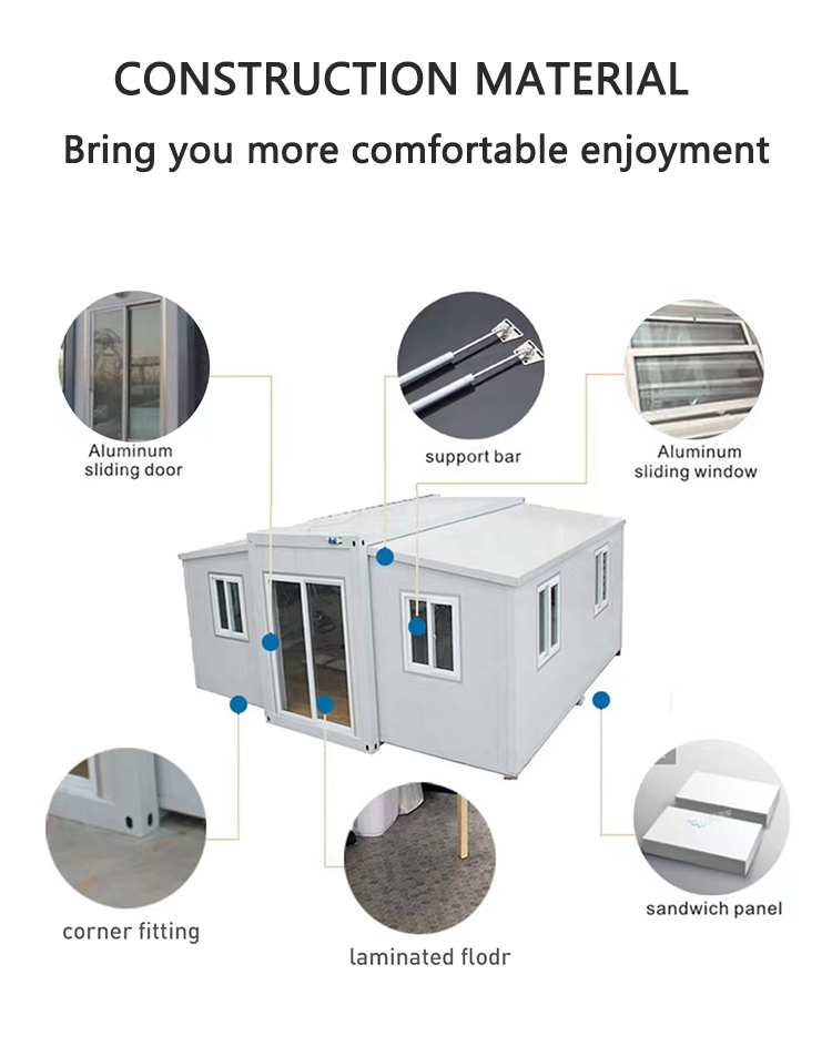 20ft expandable container home