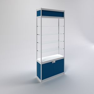 Vitrine en verre haut de gamme métal bois MDF <span class=keywords><strong>pharmacie</strong></span> magasin présentoirs décoration - Product Image 5