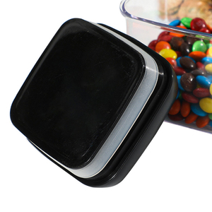 Hạt Lưu Trữ Hộp Loại Báo Chí Bảo Quản Thực Phẩm Nhựa Chân Không Niêm Phong Canister Nhà Bếp Lưu Trữ Dễ Dàng Nút Canister Lưu Trữ - Product Image 4