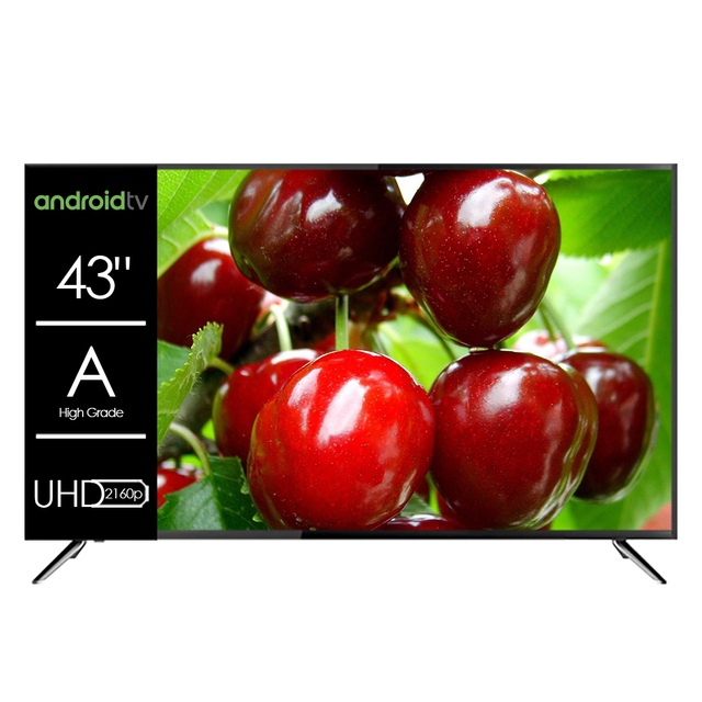 Professional Factory 43" LED Paneles 4K Display De TV Televisions 43 50 55 65 Inch Android Smart TV