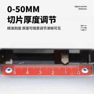 Cortadora de Pan Automática Comercial de Acero Inoxidable, Máquina Multifunción para Cortar Pan Tostado, Cortadora Automática de Pan Tostado - Product Image 3