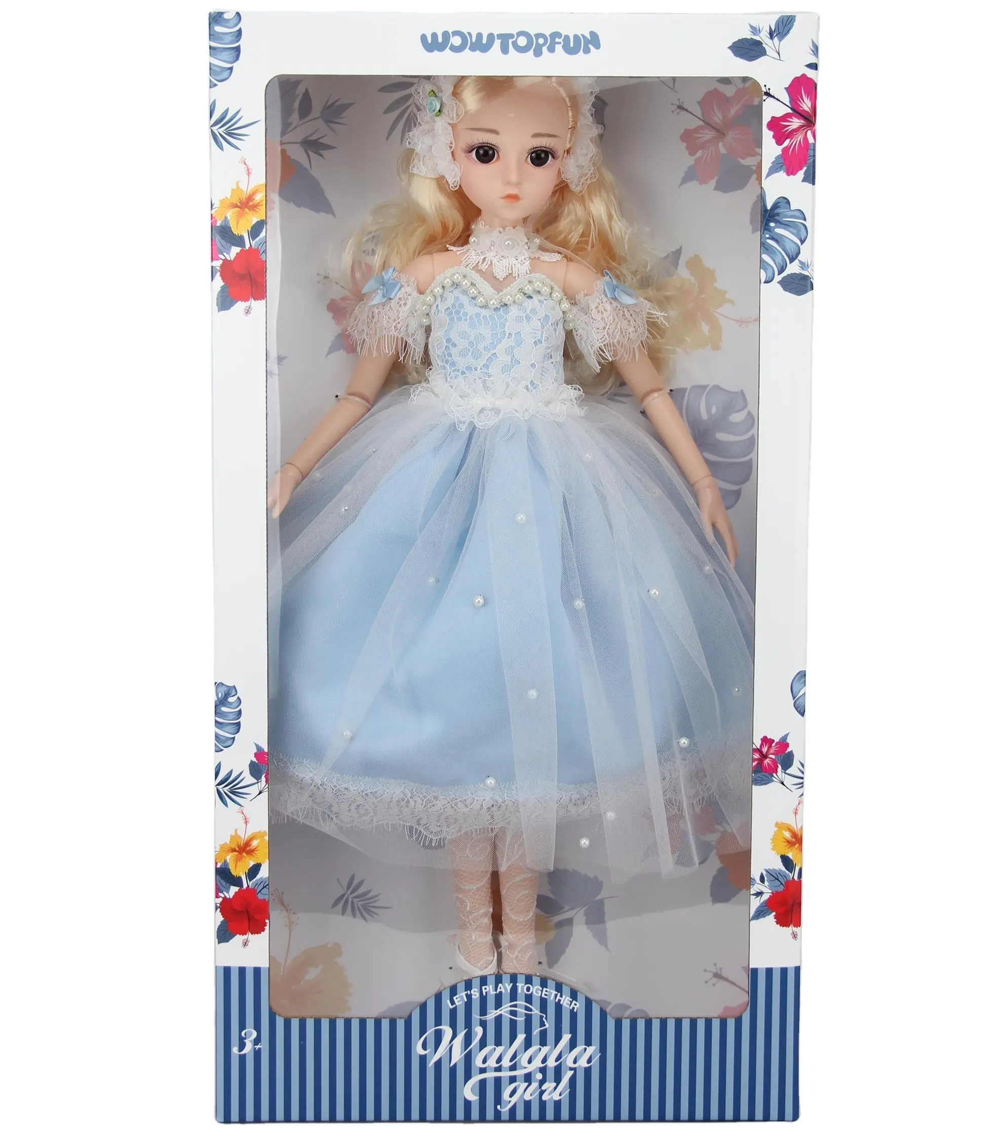 Высококачественная Модная Кукла 60 см, шарнирная Свадебная одежная кукла, игрушки для детей