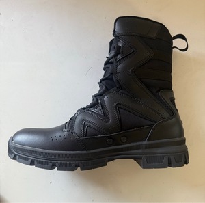 DF25 0625 Coyote <b>Brown</b> Black Plastic Portable Tactical <b>Boot</b> Waterproof Home Use All Seasons High Top <b>Lace</b>-Up <b>Boots</b> - Product Image 3