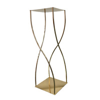 Support à gâteau de mariage et table de présentation de desserts en métal, moderne, simple, personnalisé et luxueux