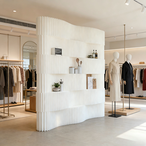 Kafeterya Ofis Bölme Duvarı Kağıt Duvar Mağazası Ana Ekranı, Canlı Yayın Arka Planı Katlanabilir ve Esnetilebilir Kağıt Duvar - Product Image 6