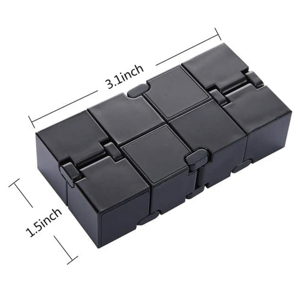 Juguete Antiestrés Portátil Personalizado de ABS para Escritorio, Cubo Infinito, Juguete para Aliviar la Ansiedad y Pasar el Tiempo - Product Image 3