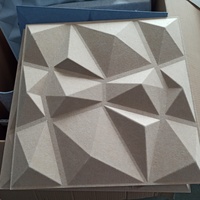 Conception intérieure haut de gamme PET 3d hexagone panneau mural décoratif insonorisant panneaux insonorisés panneau acoustique