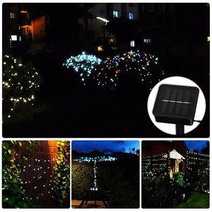 100 LEDs <strong>Solar</strong> <strong>String</strong> <strong>Light</strong> Waterproof Rope Tube <strong>Lights</strong> Outdoor Garden Tree Lamp <strong>Multi</strong> Color 10M - Product Image 6