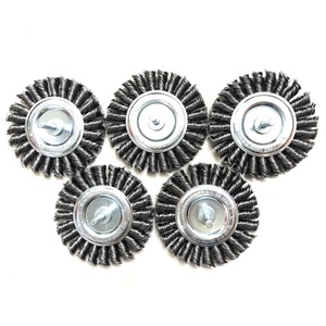 Vente chaude Chine Usine En Acier Inoxydable Fil Plat Roues Fil Torsadé <span class=keywords><strong>pour</strong></span> Ponçage et Polissage Top Outils Abrasifs - Product Image 1